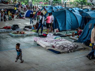 En Arauquita están instalados 15 refugios para atender a los venezolanos que han llegado del estado de Apure.