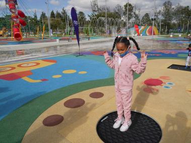 El parque de los Niños fue entregado en febrero y cuenta con 16.397 m² con espacios para el desarrollo psicomotor de los niños.