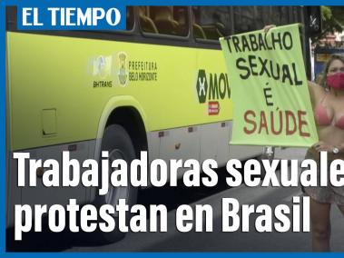Trabajadoras sexuales piden ser tratadas como grupo prioritario para vacuna anticovid en Brasil