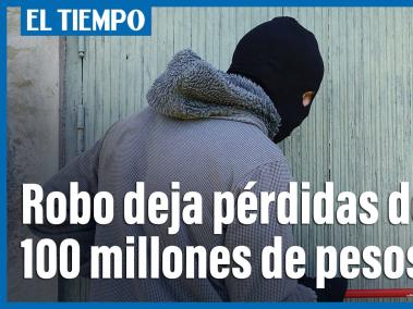 Delincuentes rompieron una pared para ingresar al local. Pérdidas ascienden a 100 millones de pesos.