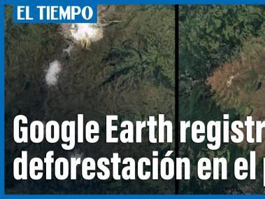 Google Earth registra el cambio que ha sufrido el planeta desde 1984.