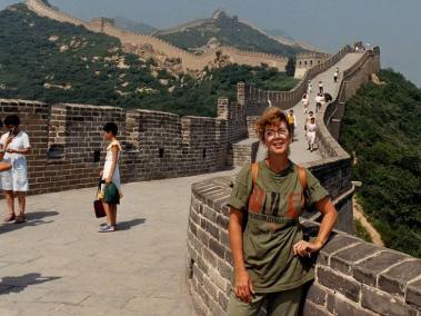 BBC Mundo: Jonna Mendez en la Muralla China