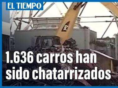 De 2.310 camiones postulados para el proceso de chatarrización, 1.636 han sido desintegrados.