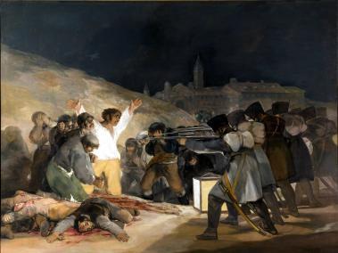 'El 3 de mayo en Madrid’ o ‘Los fusilamientos del 3 de mayo’, de Goya.