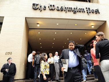Edificio del diario norteamericano The Washington Post.