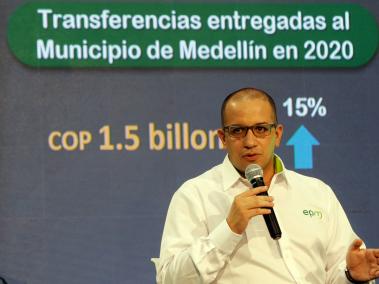 Jorge Andrés Carrillo, Gerente del grupo EPM