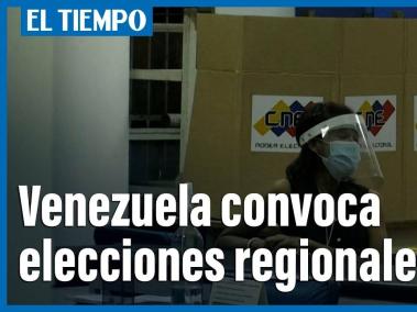 Venezuela convoca elecciones regionales para el 21 de noviembre entre llamados al diálogo