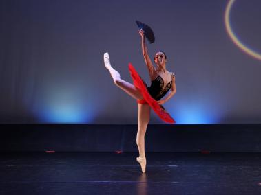 Valeria empezó sus estudios de ‘ballet’ con el maestro Jaime Díaz.