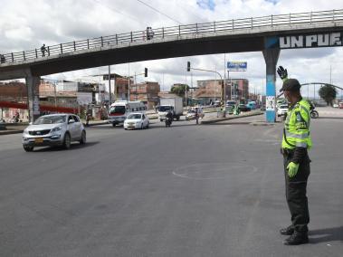 El Plan Retorno fue afectado por algunos bloqueos en las entradas de Bogotá.