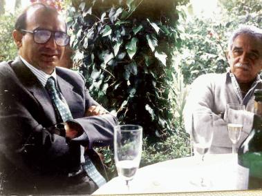 Humberto de la Calle y Gabriel García Márquez en una foto de archivo.