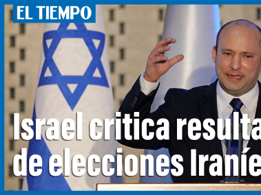 Israel critica resultado de elecciones Iraníes