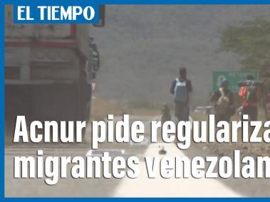 Acnur pide regularizar millones de migrantes venezolanos en América Latina