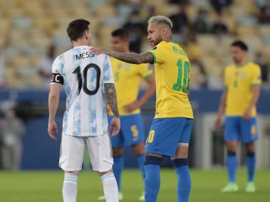 Neymar y Lionel Messi