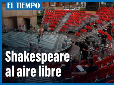 El teatro renace al aire libre en la ciudad de William Shakespeare