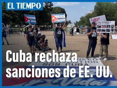 Cuba rechaza sanciones y dice que EEUU debe ocuparse de su propia violencia