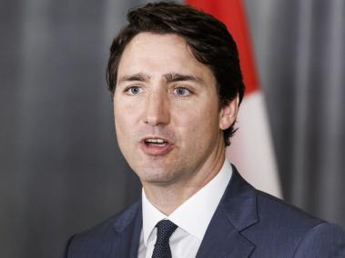 Fotografía de archivo fechada el 17 de mayo de 2018 donde aparece el primer ministro de Canadá, Justin Trudeau.