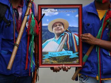 Edwin Dagua Ipia, líder ambiental asesinado en Cauca