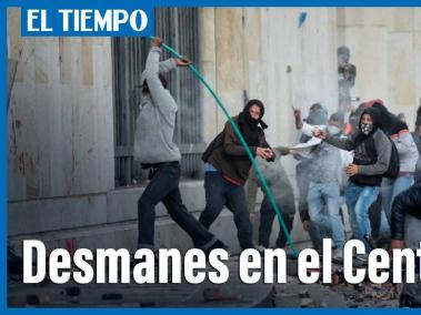 Suspenden operativo de la Dian en San Andresito San José por disturbios