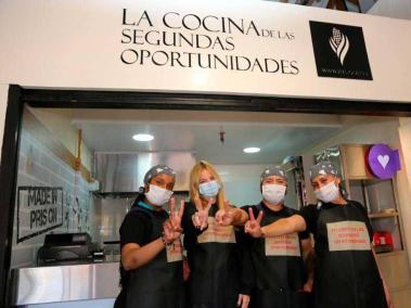 La Cocina de las Segundas Oportunidades está ubicada en la Plaza de La Concordia, en Bogotá.