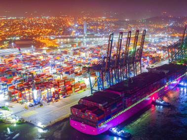 La carga en contenedores representa el 25 por ciento del total de la movilizada en la costa Caribe, y la zona portuaria de Cartagena es la que lidera este indicador para el país.