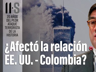 Habla el exembajador en Washington, Luis Alberto Moreno, sobre cómo los atentados de Al Qaeda cambiaron la ecuación de la guerra en Colombia.