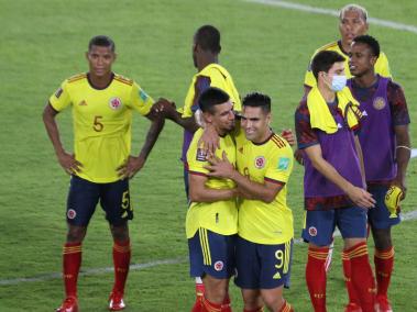 Colombia-Chile por eliminatoria mundialista, donde Colombia ganó 3-1 con goles de Miguel Ángel Borja y Luis Díaz, en el Estadio Metropolitano de Barranquilla.