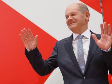 El líder de los socialdemócratas (SPD) Olaf Scholz