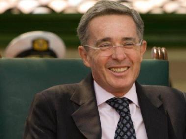Expesidente Álvaro Uribe Vélez.