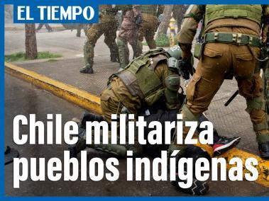 El presidente de Chile Sebastián Piñera decretó el martes el estado de excepción y la militarización de una zona del sur del país convertida en escenario de ataques, incendios y violentos enfrentamientos con indígenas mapuches que reivindican tierras ancestrales.