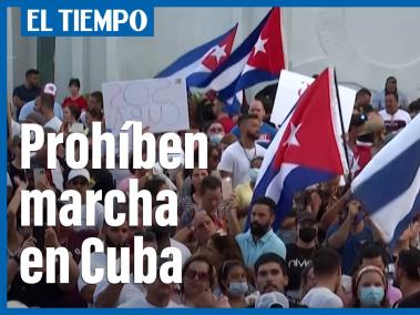 Gobierno de La Habana no está "dispuesto a negociar" para realización de marcha.