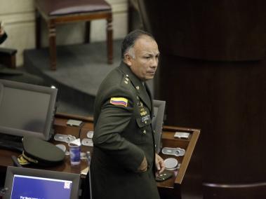 General Francisco Patiño, excomandante de Policía de Bogotá.