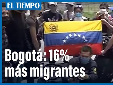 Migración venezolana sigue en aumento.