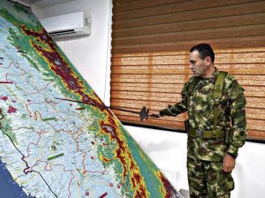 El general Juvenal Díaz está al frente de las operaciones contra el Eln y el ‘clan del Golfo’.
