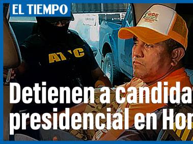 Las autoridades de Honduras arrestaron el jueves al candidato presidencial Santos Rodríguez Orellana, un capitán retirado del ejército, señalado por lavar dinero del narcotráfico y participar en homicidios, entre ellos el de un informante de la Agencia Antidrogas de Estados Unidos (DEA).