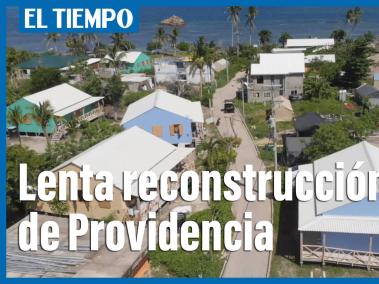 Habitantes de Providencia: desesperados ante lentitud de la reconstrucción.