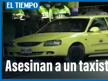 Asesinan en la madrugada de este miércoles a un taxista en el sur de Bogotá