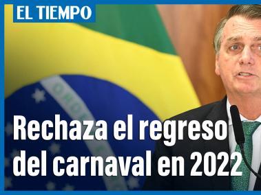 Bolsonaro se opone al regreso del carnaval brasileño en 2022