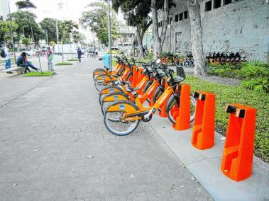Sistema de bicicletas compartidas de Río de Janeiro.