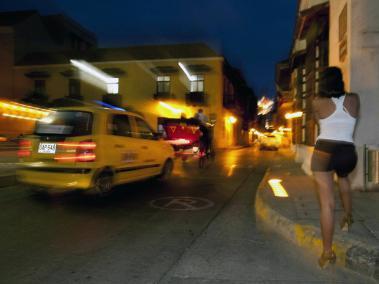 En el centro histórico de Cartagena se han incrementado la prostitución y el microtráfico en los últimos años.