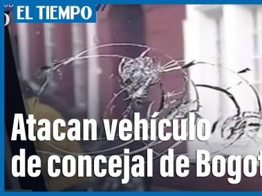 Cuatro individuos en moto y armados emboscaron a concejal de Bogotá.