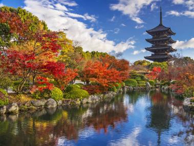 Kioto es famosa por sus numerosos templos budistas