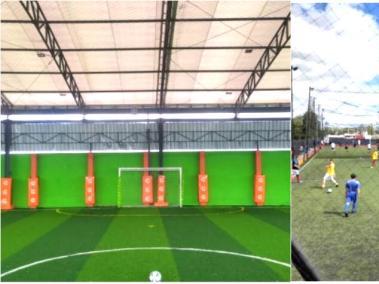 Canchas sintéticas para jugar fútbol en Bogotá