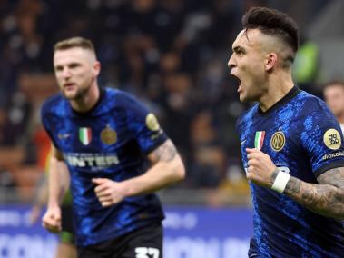 Inter celebra contra Juventus.