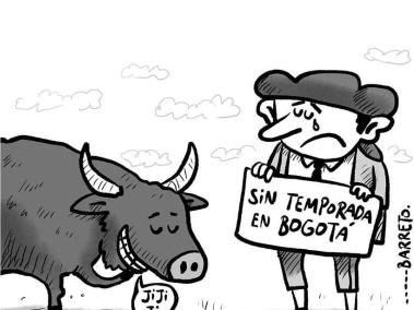 Antitaurinos felices - Caricatura de Beto Barreto