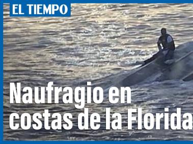 Desaparecen 39 personas tras volcarse un barco en las costas de Florida