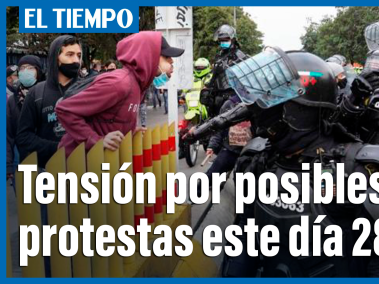2.630 policías vigilarán la ciudad de Bogotá este 28 de enero.