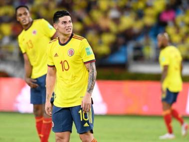 Perú ganó el encuentro 1-0 contra la selección Colombia, por el clasificatorio al mundial de Qatar 2022. 28 de enero 2022.