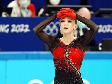 Kamila Valieva, en los Juegos Olímpicos de Invierno de 2022