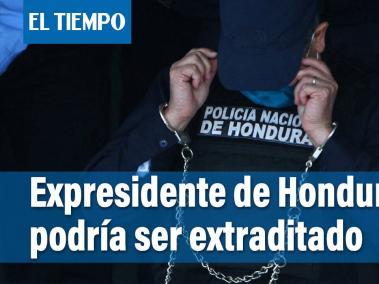 El expresidente de Honduras, Juan Orlando Hernández, fue detenidos debido a un pedido de extradición de Estados Unidos, informó la policía nacional.