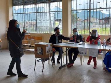 Habitantes del municipio votaron para revocar a la alcaldesa Ximena Ballesteros.
